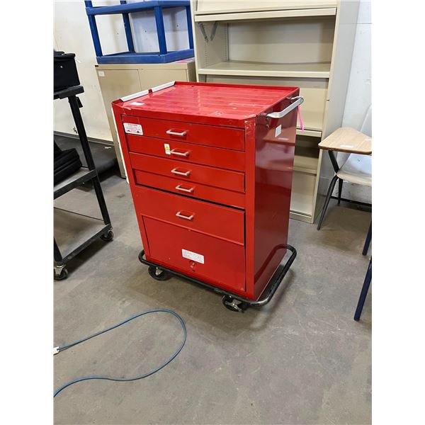 6 Drawer Tool Box On Wheels
