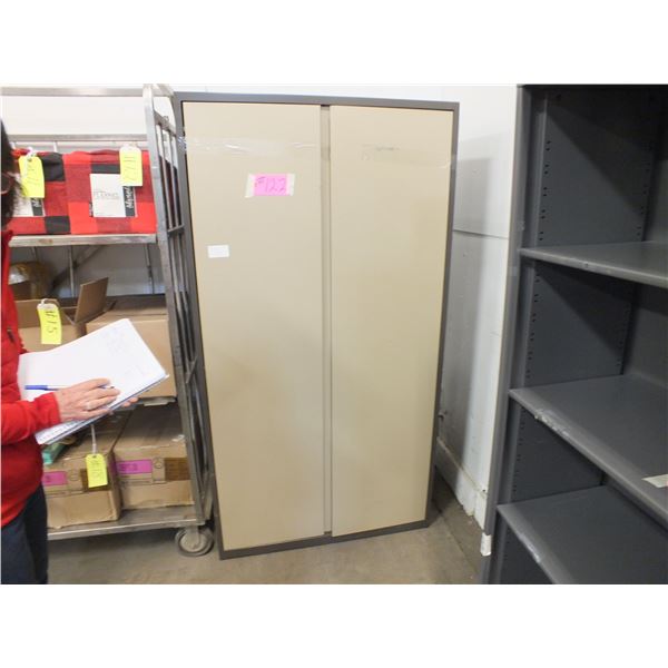 Metal Cabinet w/ 4 Shelves