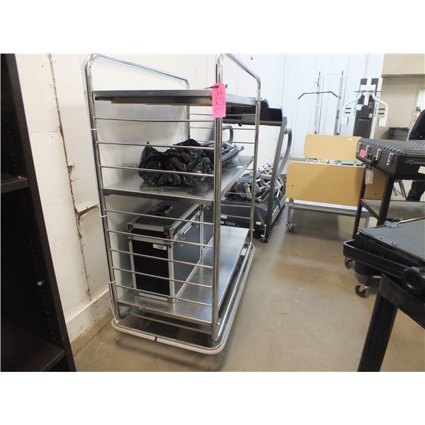 Stainless Steel Cart On Wheels