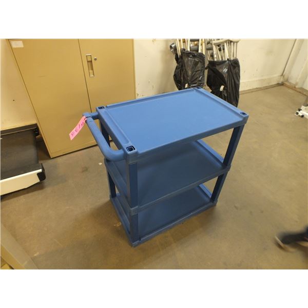 Blue Catering Cart