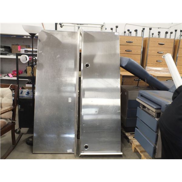 Two Stainless Steel Counter Tops