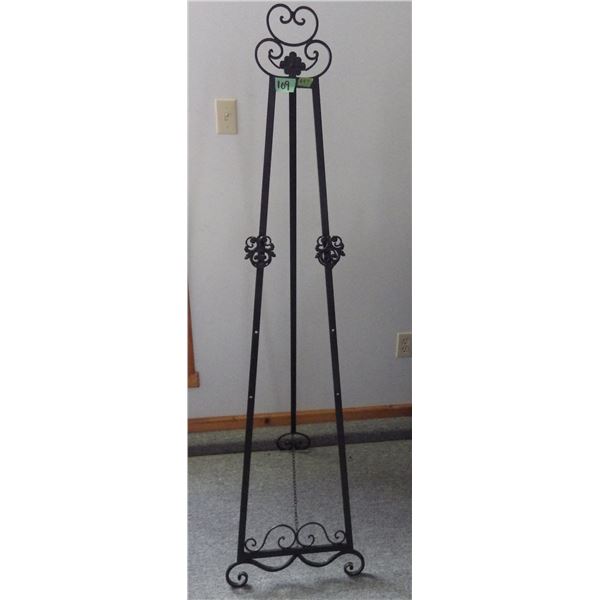 Folding metal Art print stand