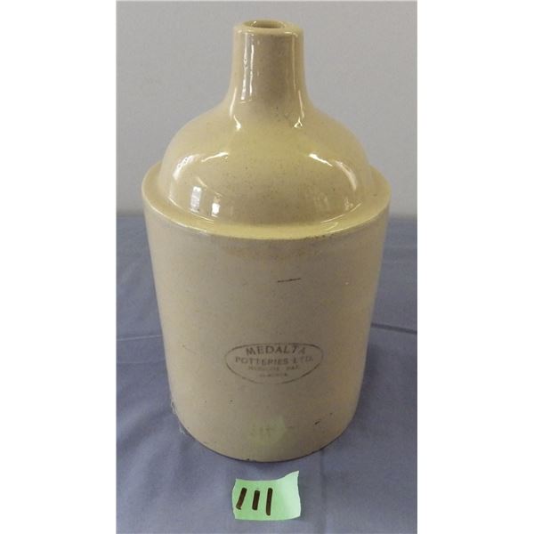 Medalta Potteries Limited Medicine Hat AB finger jug