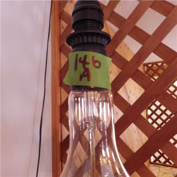Vintage style light bulb and base