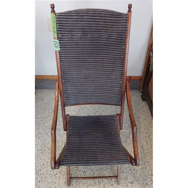 Vintage folding chair