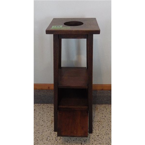 Vintage table possibly a smoking table