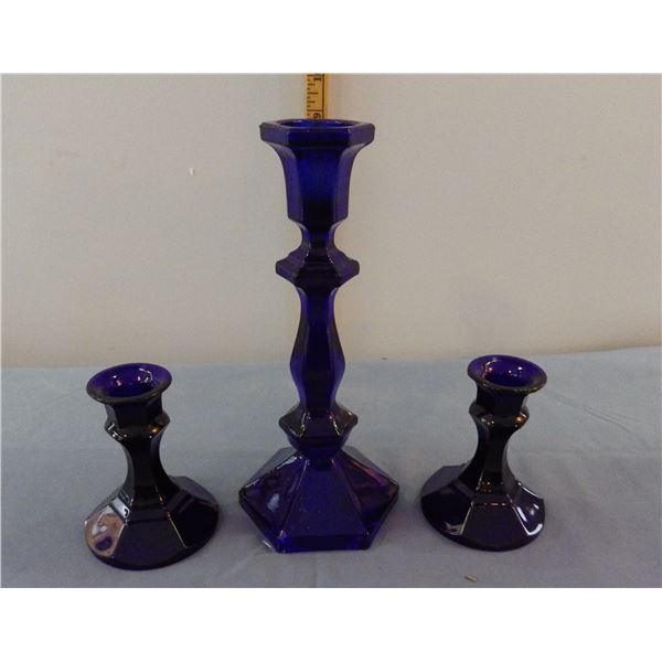 Blue decorative Candelabra