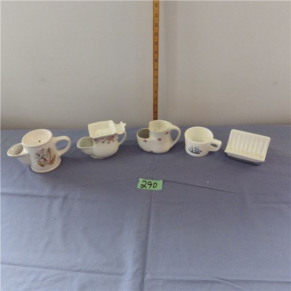 Collectible shaving mugs etc
