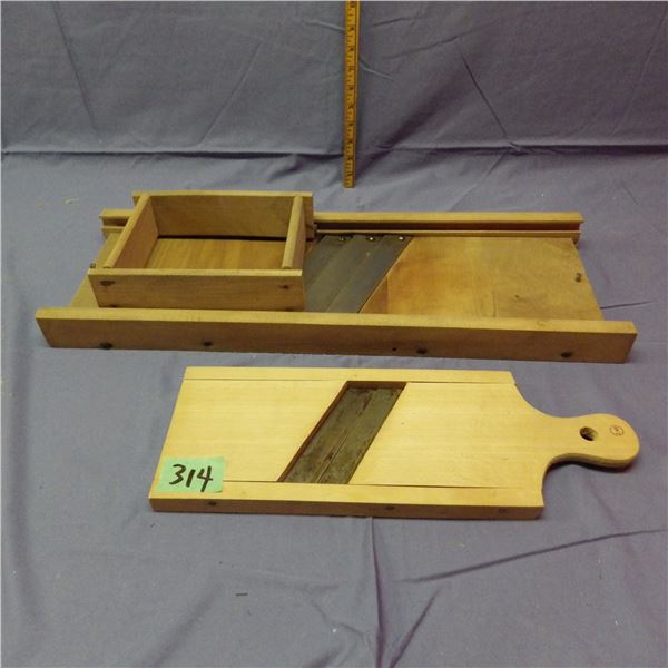 Vintage cabbage cutters