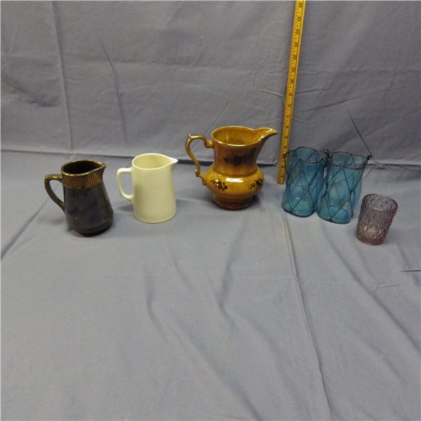 Vintage creamers etc