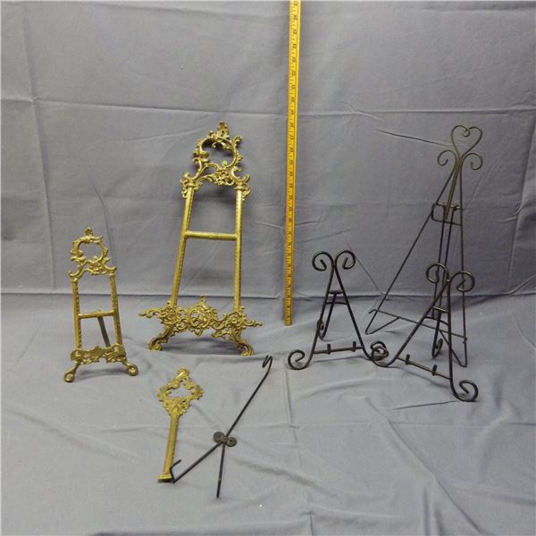 Lot of folding display stands