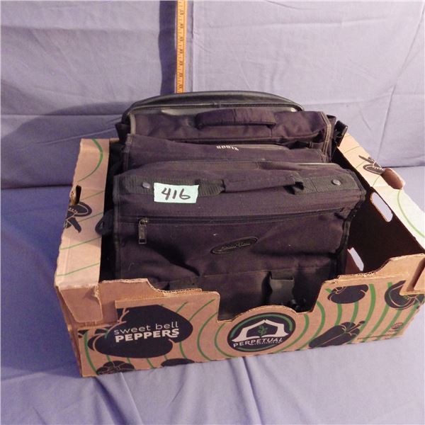 Canvas briefcases