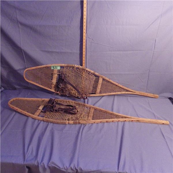Set of vintage snowshoes