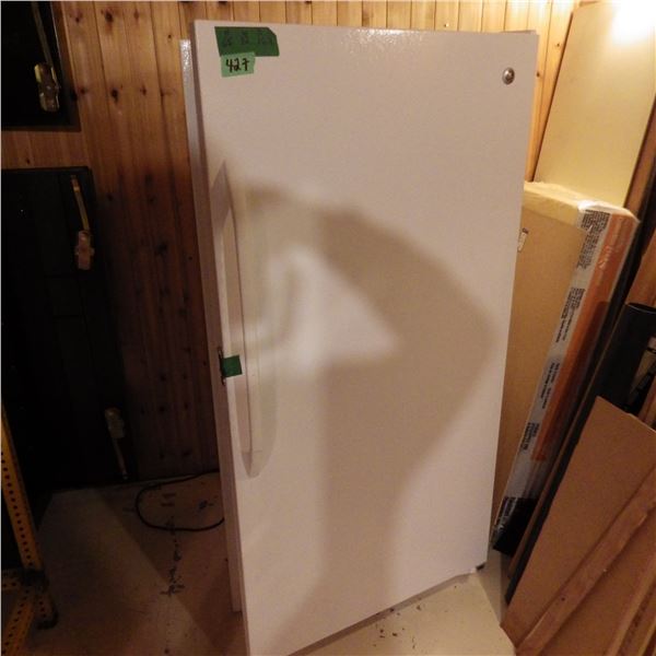 GE upright freezer