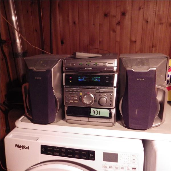 Sony stereo system
