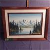 Image 1 : Oil on canvas framed signature noted in photo