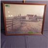Image 1 : Framed picture signature noted in photo