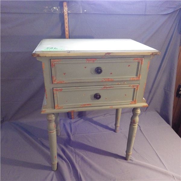 Side table with drawers