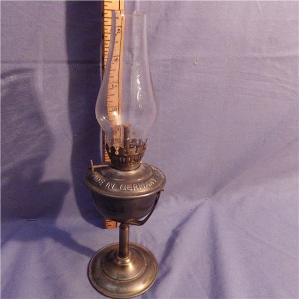 Vintage German made oil lamp