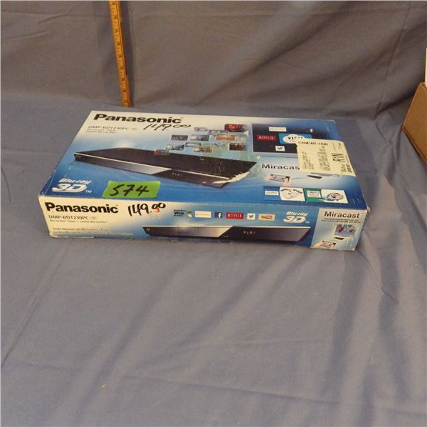 Panasonic Blu Ray disc player