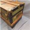 Image 4 : Small vintage steamer trunk