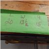 Image 8 : Small vintage steamer trunk