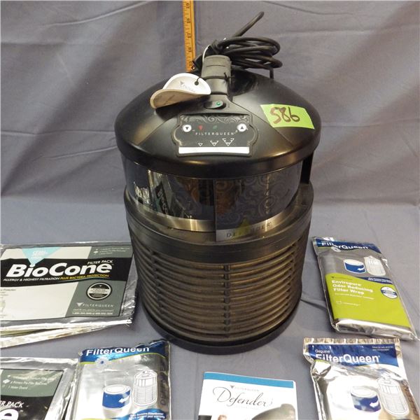 Filter queen filtration system