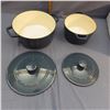Image 3 : Heavy cast baking pots