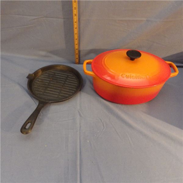 Cast bakeware