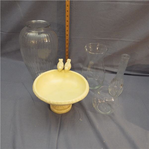 Lot of assorted vases etc