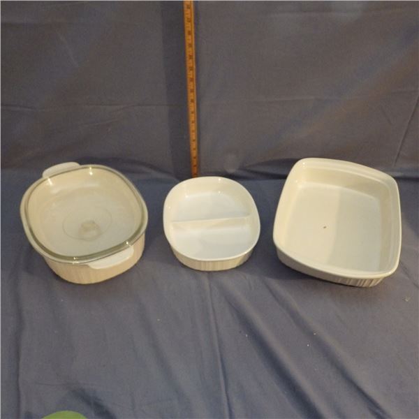 Corningware baking dishes