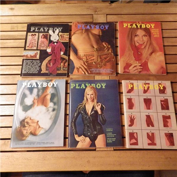 Vintage Playboy Magazine's 1971