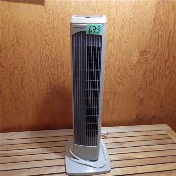 Weather works oscillating fan