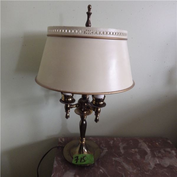 Vintage electric lamp