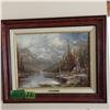 Image 1 : Thomas Kinkade  Mountain Majesty   Art print