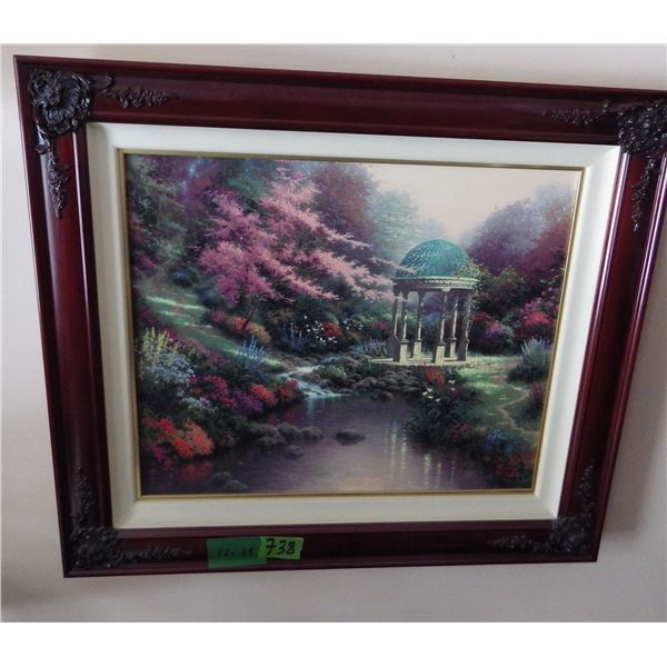 Thomas Kinkade  art print  Signature and numbering noted in photos