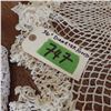 Image 7 : Vintage round lace tablecloths
