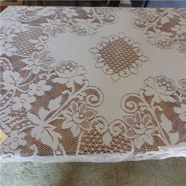 Vintage lace table cloths