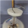 Image 2 : Vintage ceiling light fixture with glass shade