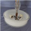 Image 3 : Vintage ceiling light fixture with glass shade