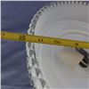 Image 4 : Vintage ceiling light fixture with glass shade