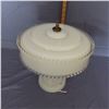 Image 6 : Vintage ceiling light fixture with glass shade