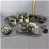Image 1 : Collection of handcrafted pottery pieces