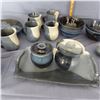 Image 3 : Collection of handcrafted pottery pieces