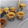 Image 3 : Collection of handcrafted pottery pieces