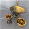 Image 1 : Collection of handcrafted pottery pieces
