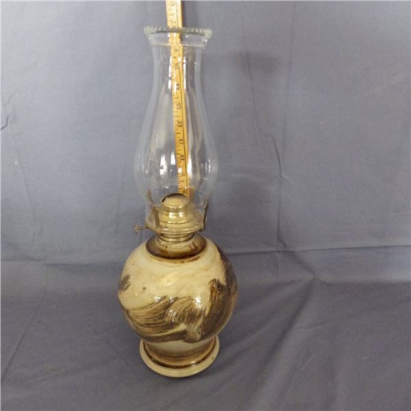 pottery Reproduction oil lamp