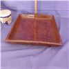 Image 2 : platter and 3 piece canister set