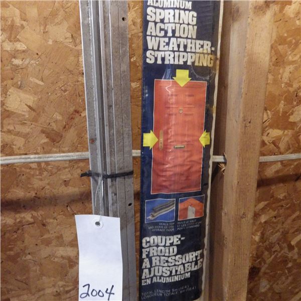 aluminum weather stripping and other door seals