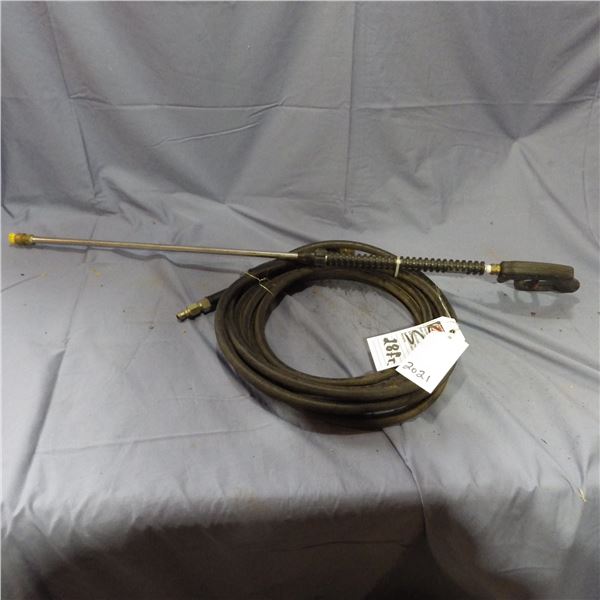pressure washer wand   with 28 foot hose